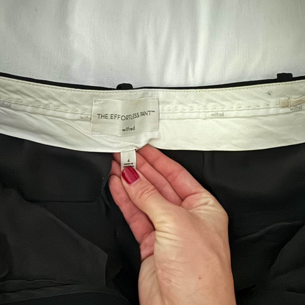 Aritzia effortless pant